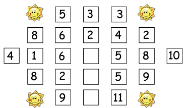 number pattern puzzle kids