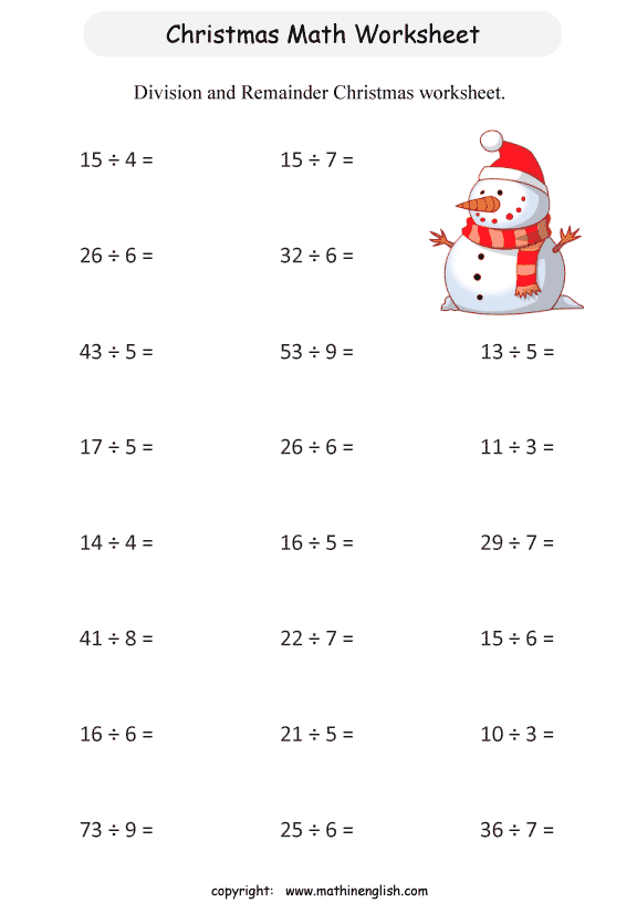 Christmas Worksheets 3Rd Grade Christmas Math And Literacy Worksheets 