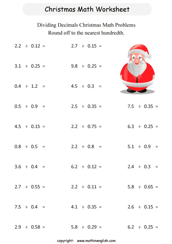 Christmas maths homework year 6 Christmas maths homework year 6 image
