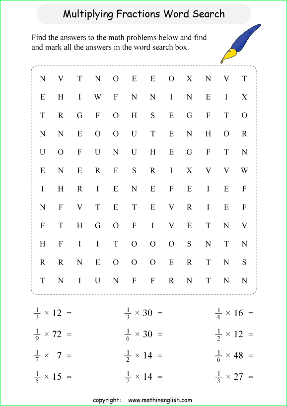 printable math number puzzle for kids