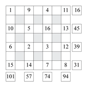 printable crossmath math number puzzle