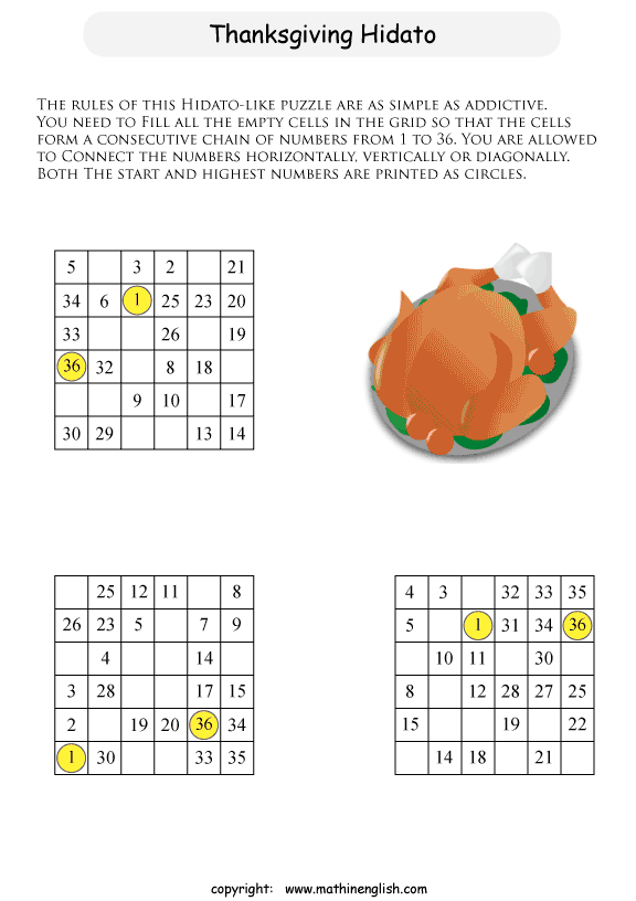 printable math number puzzle for kids