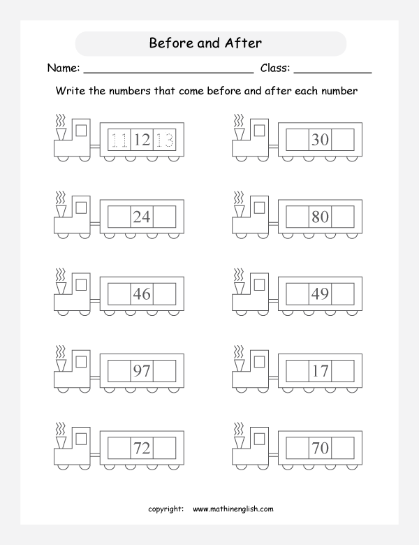 printable math worksheet