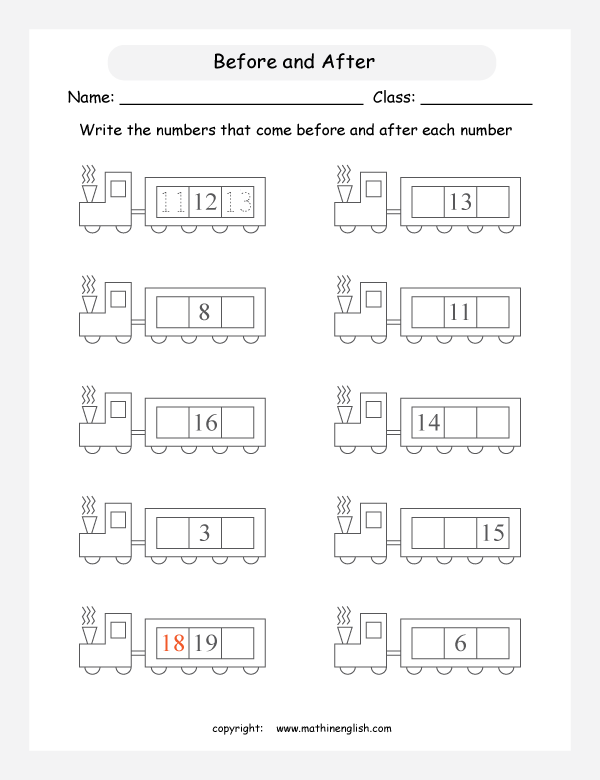 printable math worksheet