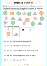 reading pictographs worksheets for primary math