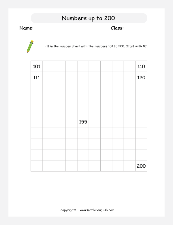 printable math worksheet