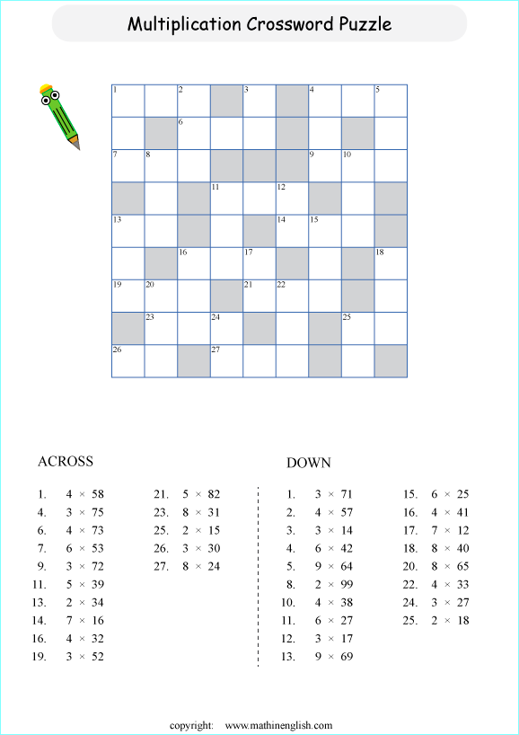 2-digit-multiplication-crossword