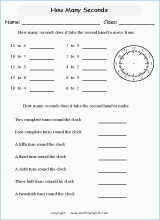 telling time worksheets for primary math