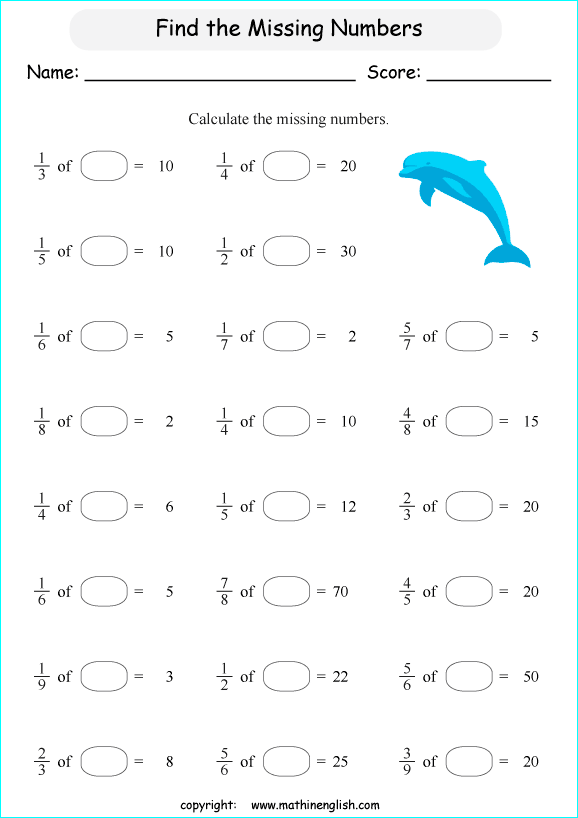 printable fractions of a set worksheets for kids in primary and elementary math class 