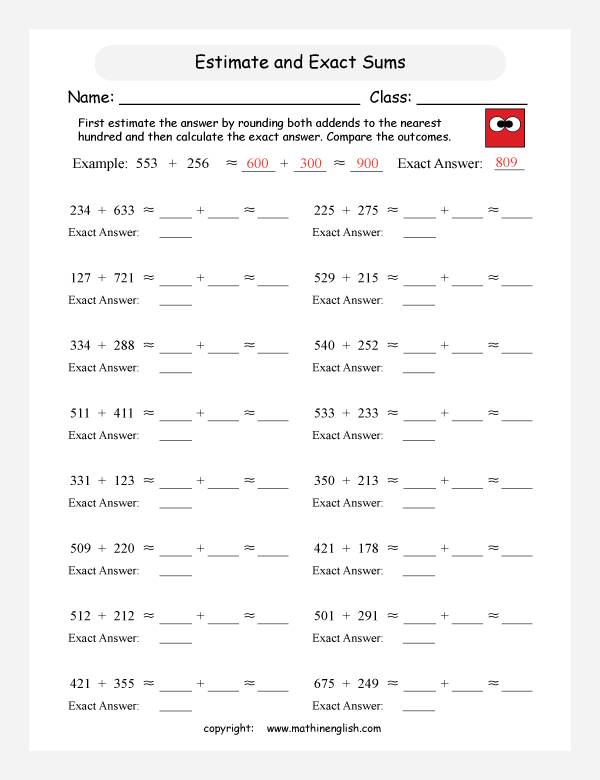 estimate-the-sum-of-2-addends-round-off-to-nearest-hundred-and-calculate-the-exact-answer