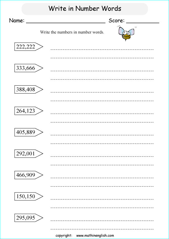 write-these-numbers-up-to-1-million-in-words-grade-5-math-number-writing-and-spelling-worksheet