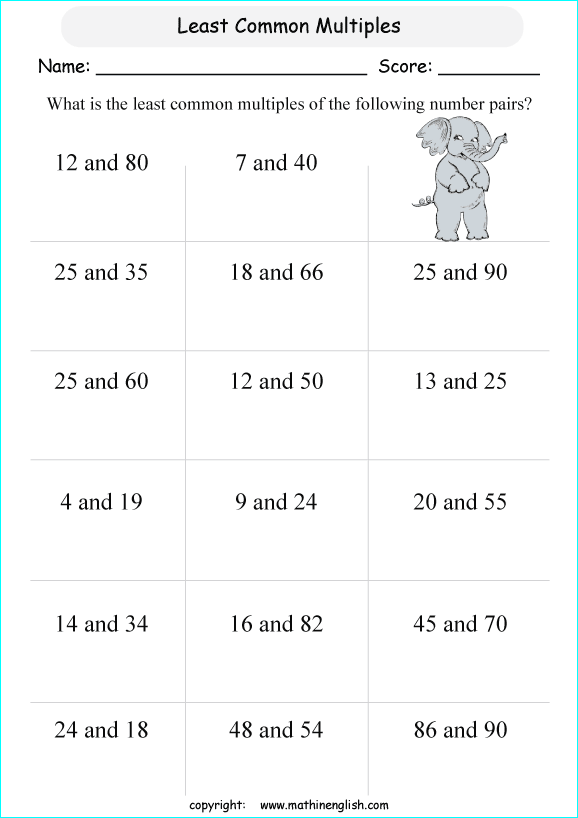 find-the-least-common-multiple-of-2-numbers-up-to-100-math-lcm-worksheet-for-grade-5-or-6-class