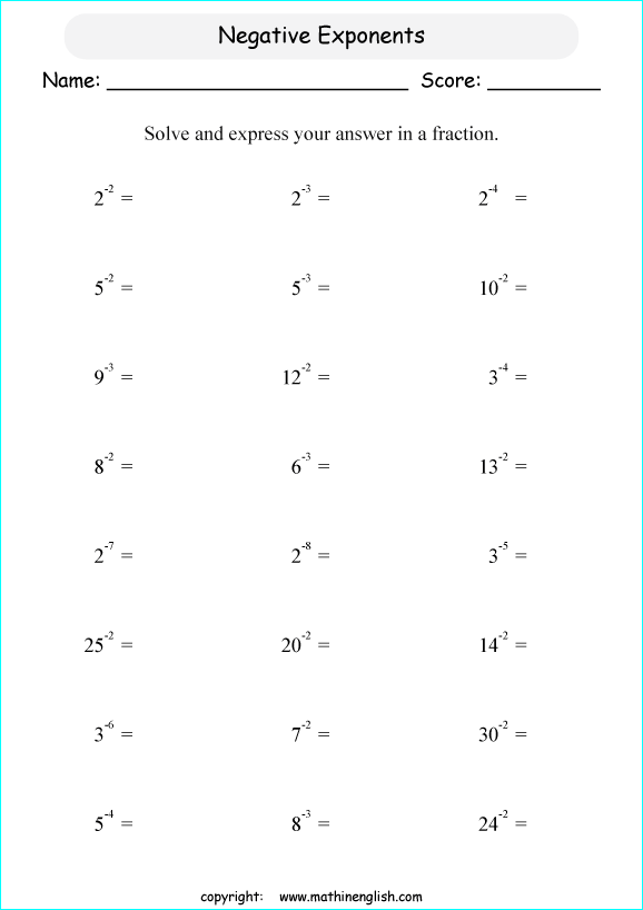 find-the-value-of-numbers-with-negative-exponents-pre-algebra-and-exponent-worksheet-for-grade