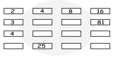 mathematical pattern puzzle