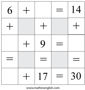 Maths IQ Test Brain Teaser with an Answer, Puzzles for Teens