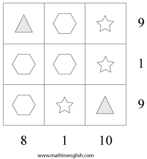 shapes math puzzle kids
