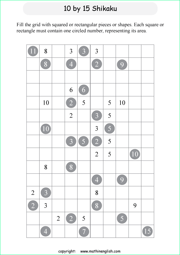 printable math logic and number puzzle for kids to boost math skills