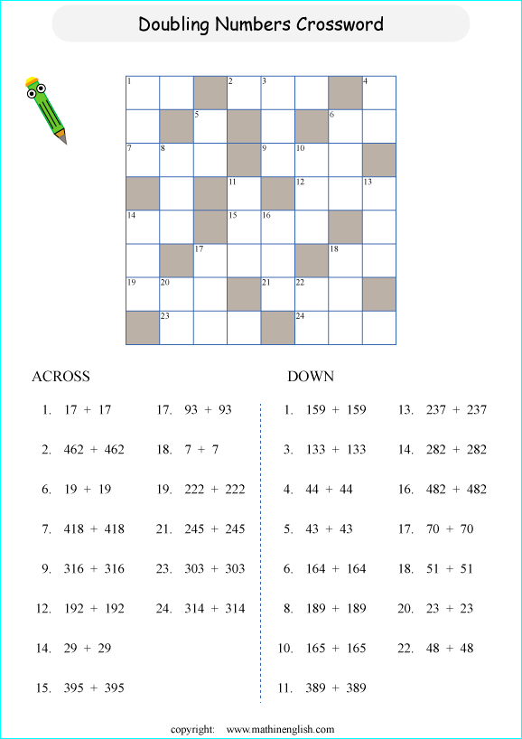 printable math logic and number puzzle for kids to boost