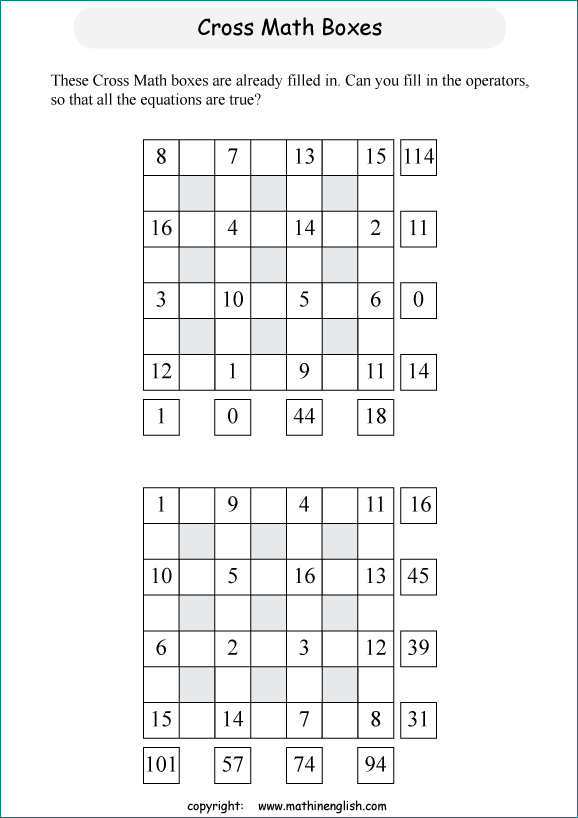 math-cross-number-puzzle