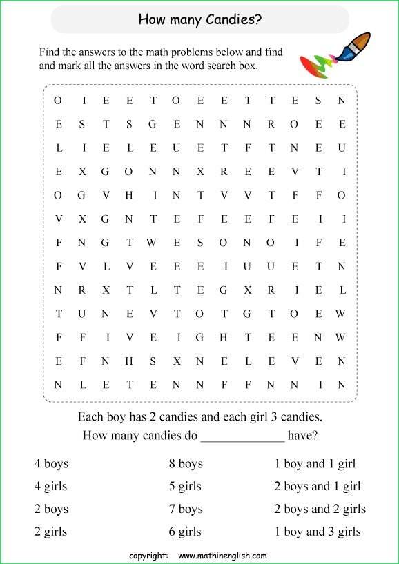 Printable Math Logic And Number puzzle For Kids To Boost Math Skills And IQ 