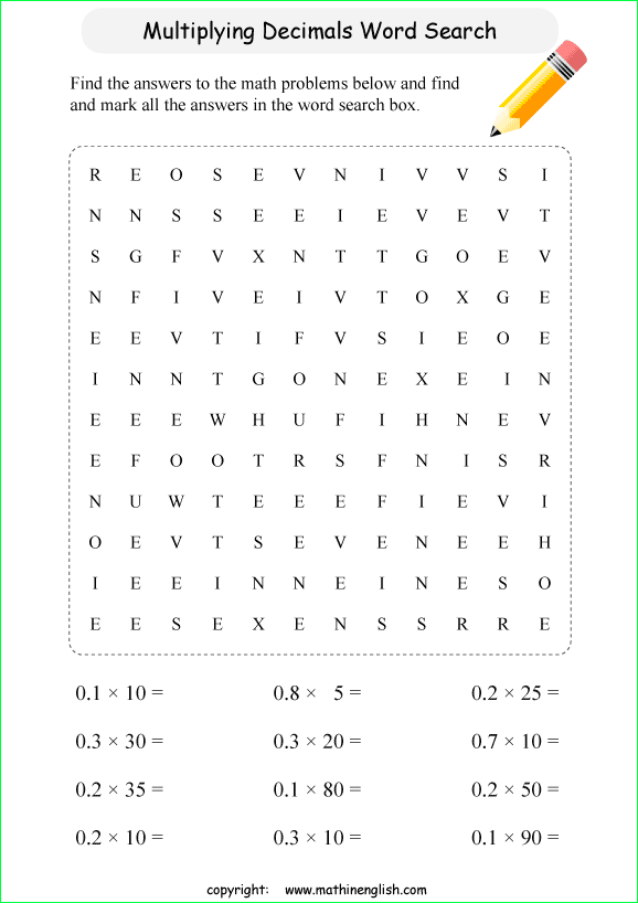 printable math number puzzle for kids