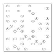 printable Building Bridges logic IQ puzzle for kids and math students