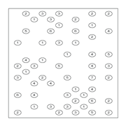 printable Building Bridges logic IQ puzzle for kids and math students