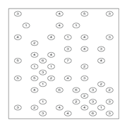 printable Building Bridges logic IQ puzzle for kids and math students