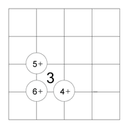 printable 4 by 4 Mathrix math calculation puzzle