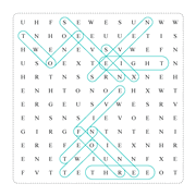 printable subtraction word search puzzles for kids