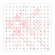 printable subtraction word search puzzles for kids