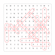 printable subtraction word search puzzles for kids