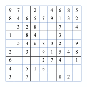 Sudoku X - Easy 