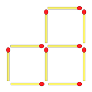 printable matchstick IQ puzzle