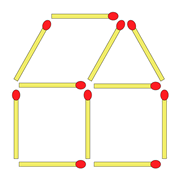 printable matchstick IQ puzzle