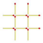 printable matchstick IQ puzzle