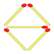 printable matchstick IQ puzzle