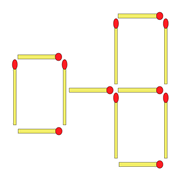 printable matchstick IQ puzzle