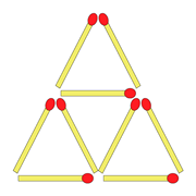 printable matchstick IQ puzzle