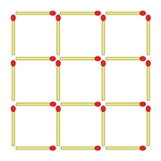 printable matchstick IQ puzzle