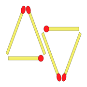 printable matchstick IQ puzzle