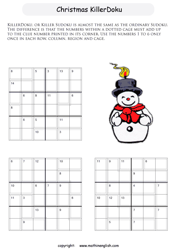 printable math number puzzle for kids