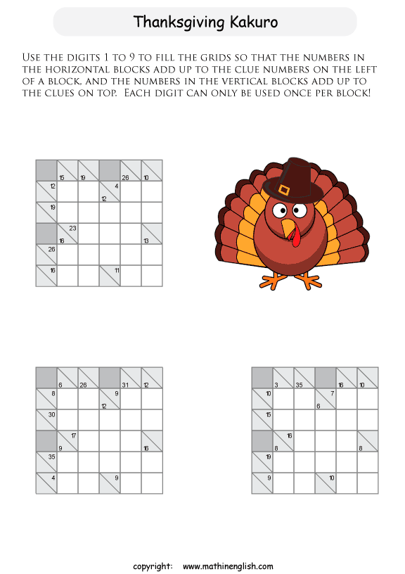 printable math number puzzle for kids