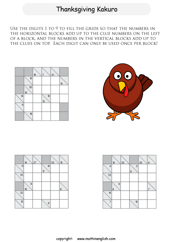 printable math number puzzle for kids