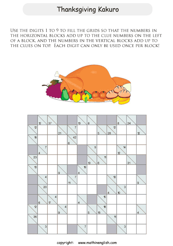 printable math number puzzle for kids