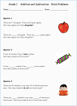 Printable Math Word Problems And Word Stories Written In Understandable Language, Simple Vocabulary And Recognizable Situations For Elementary And Primary Math Students.