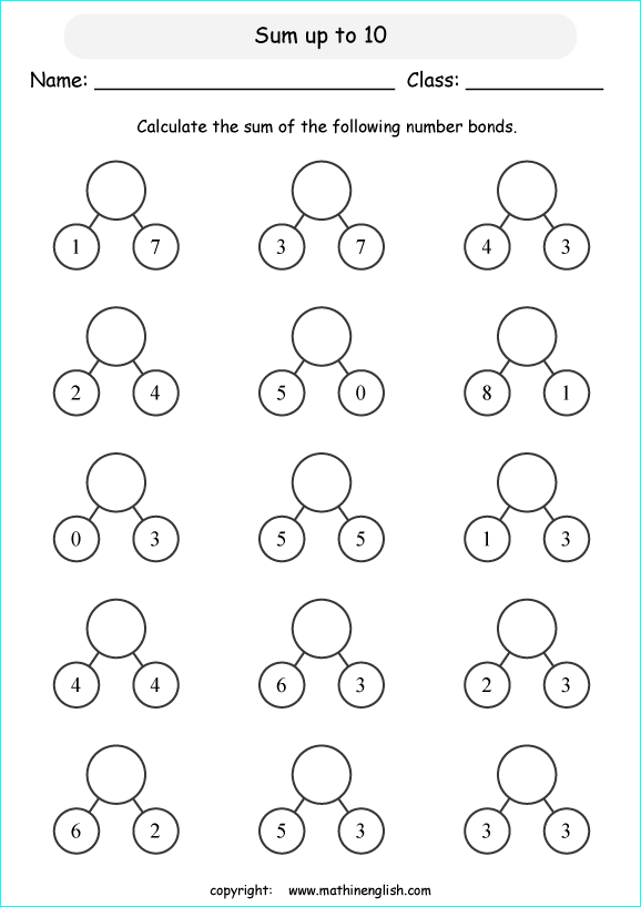 pin-on-m-fact-families-first-grade-number-bonds-worksheets-for-grade