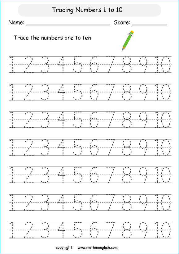 printable math writing and spelling numbers worksheets