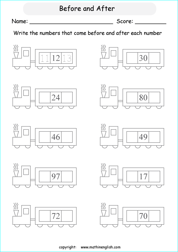 Printable primary math worksheet for math grades 1 to 6 ...