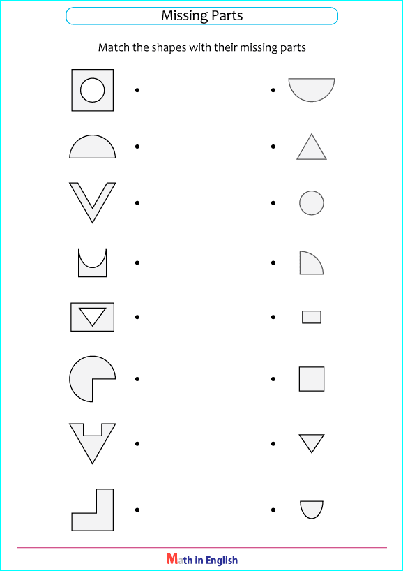 grade 1 geometry and shape worksheet